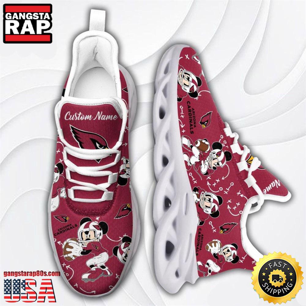 Ideafootwear Arizona Cardinals Max Soul Shoes Sneakers For Men And Women