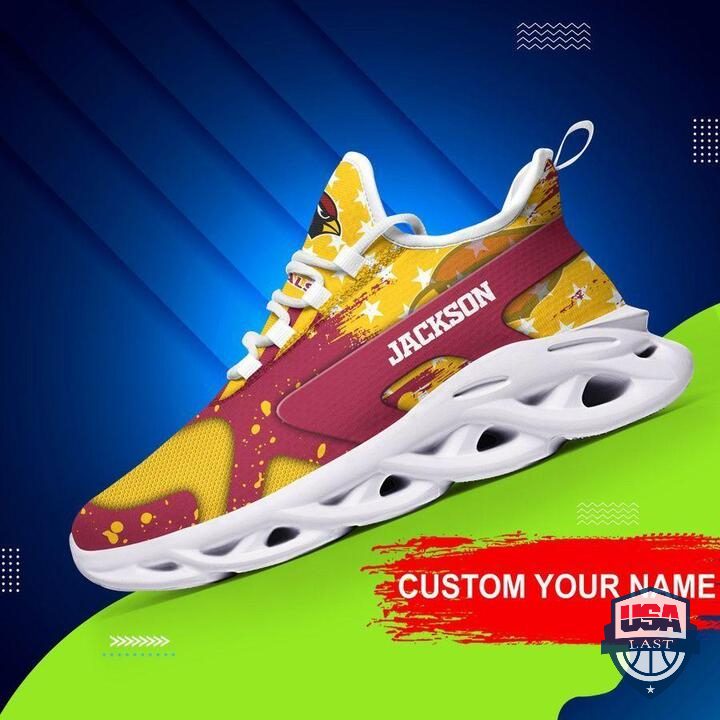 Ideafootwear Arizona Cardinals Max Soul Shoes Sneakers For Men And Women