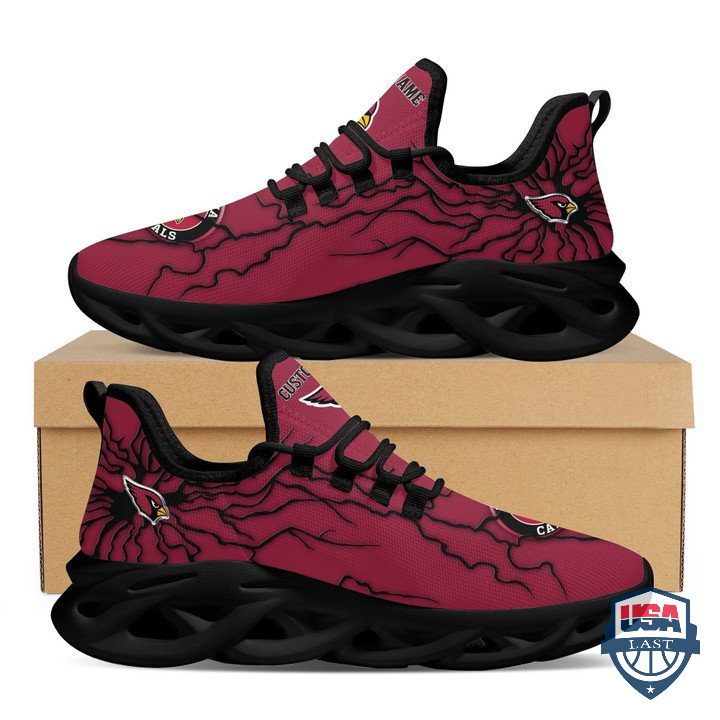 Ideafootwear Arizona Cardinals Max Soul Shoes Sneakers For Men And Women
