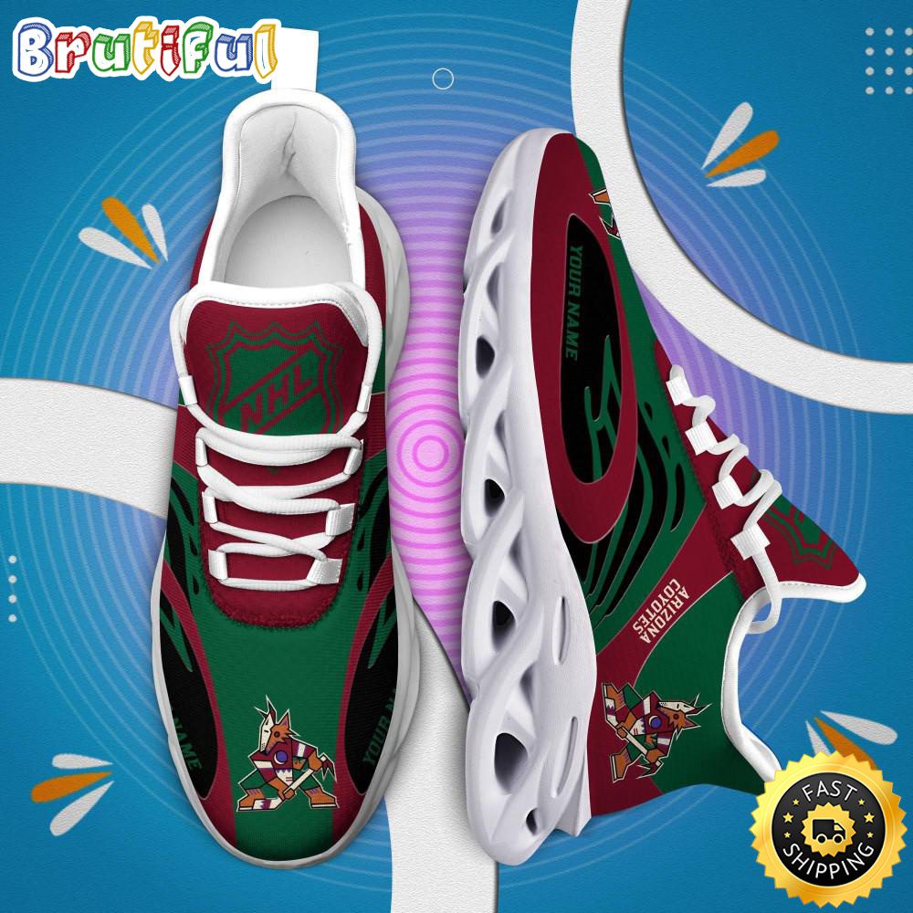 Ideafootwear Arizona Coyotes Max Soul Shoes Sneakers For Men And Women