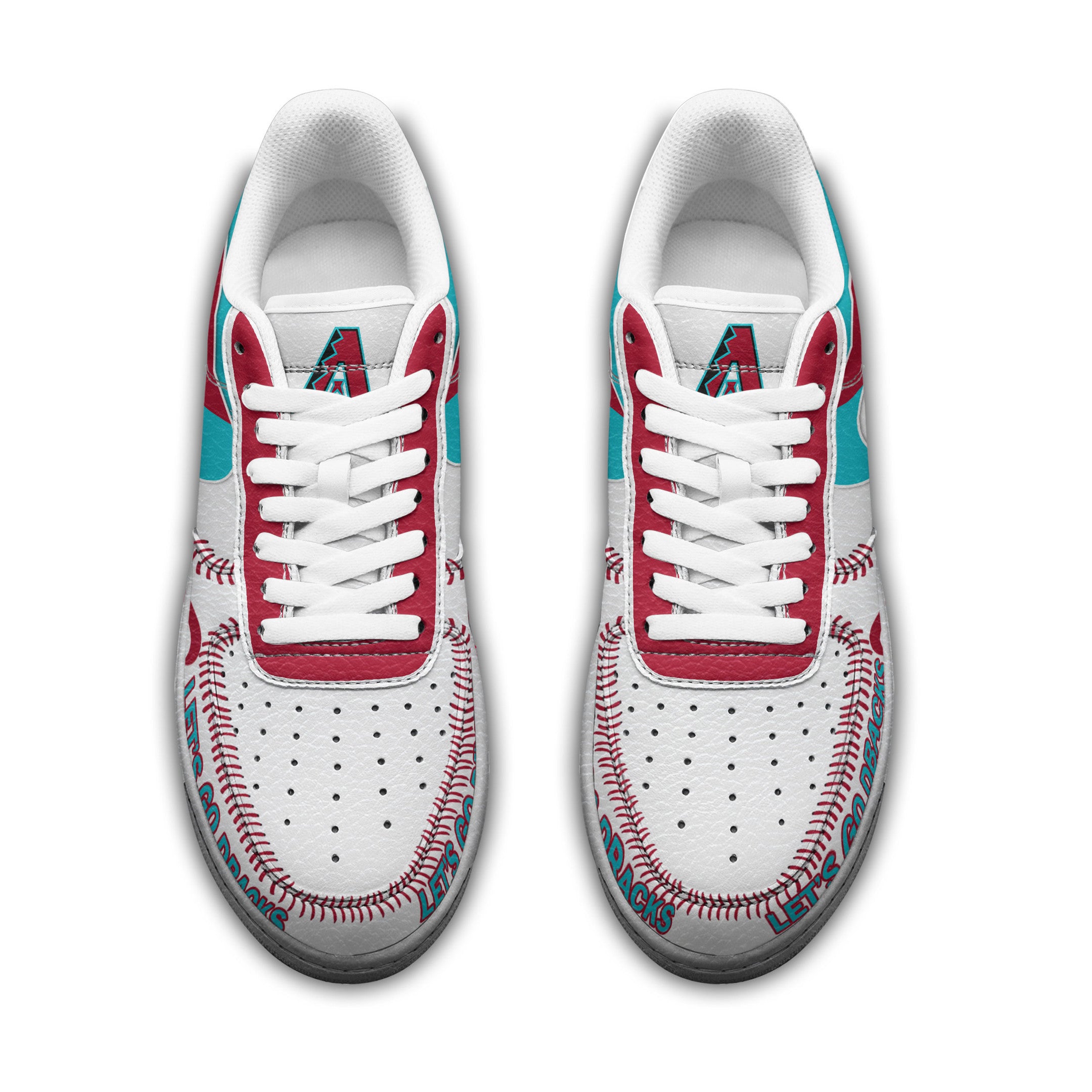 Ideafootwear Arizona Diamondbacks Air Low-Top Sneakers Shoes For Men And Women 3
