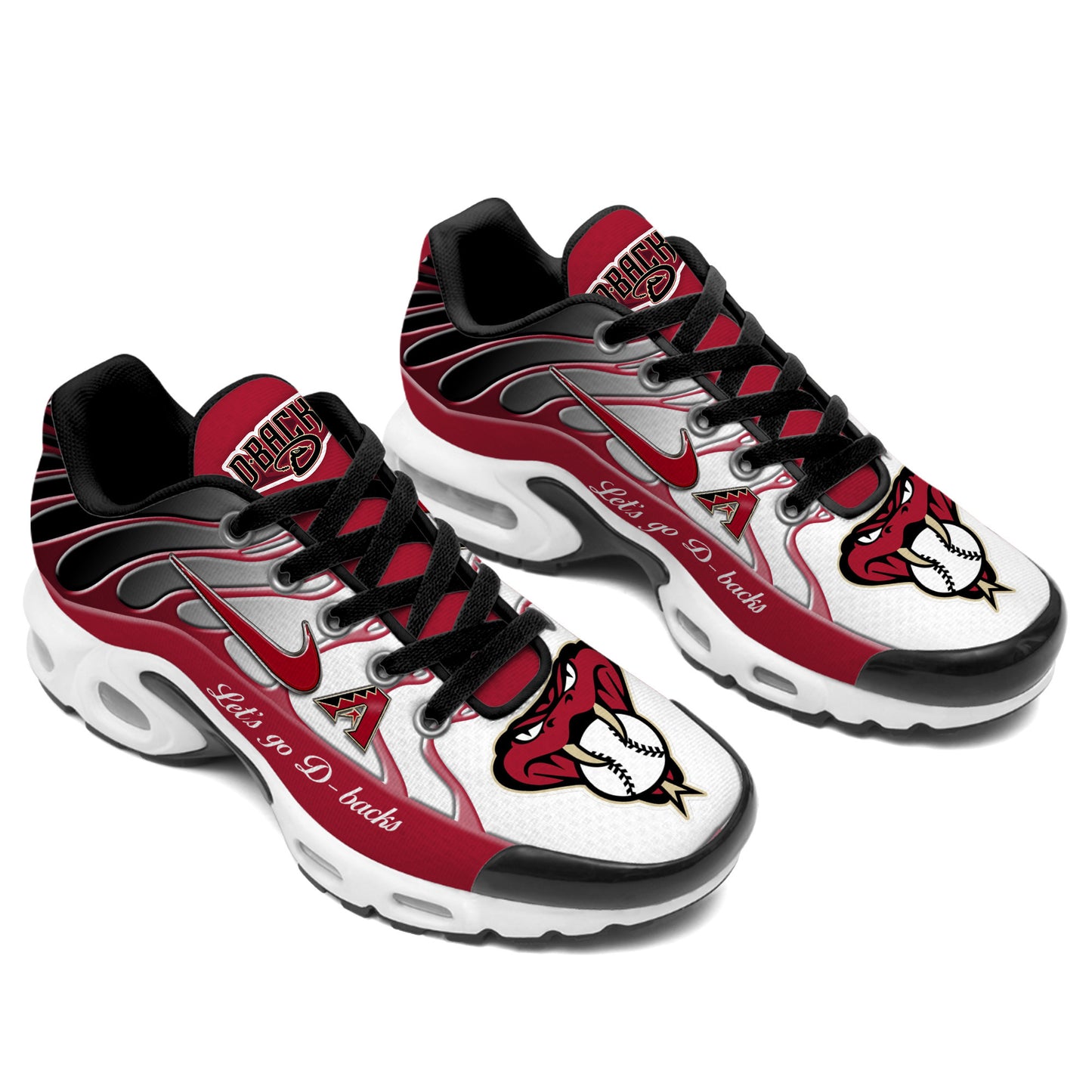 Ideafootwear Arizona Diamondbacks TN Shoes Sneakers For Men And Women