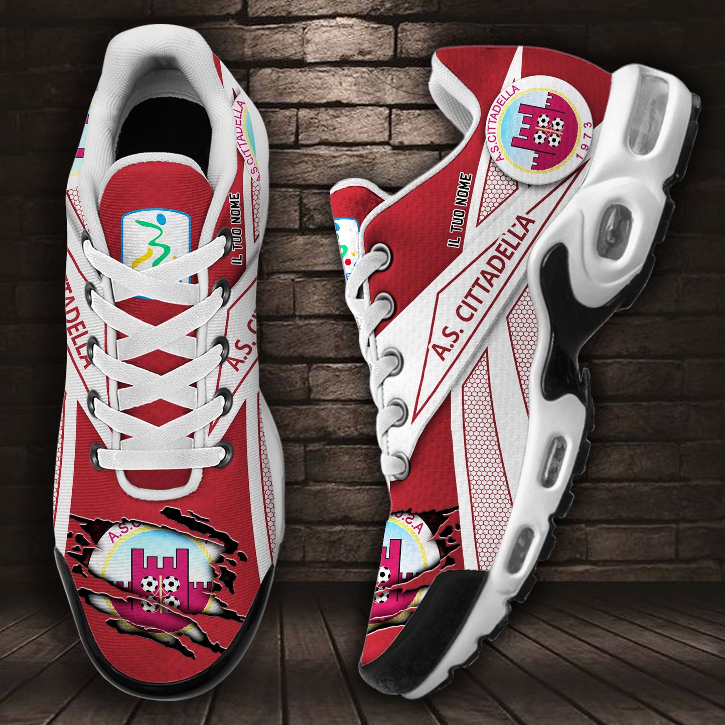 Ideafootwear A.S. Cittadella 1973 TN Shoes Sneakers For Men And Women