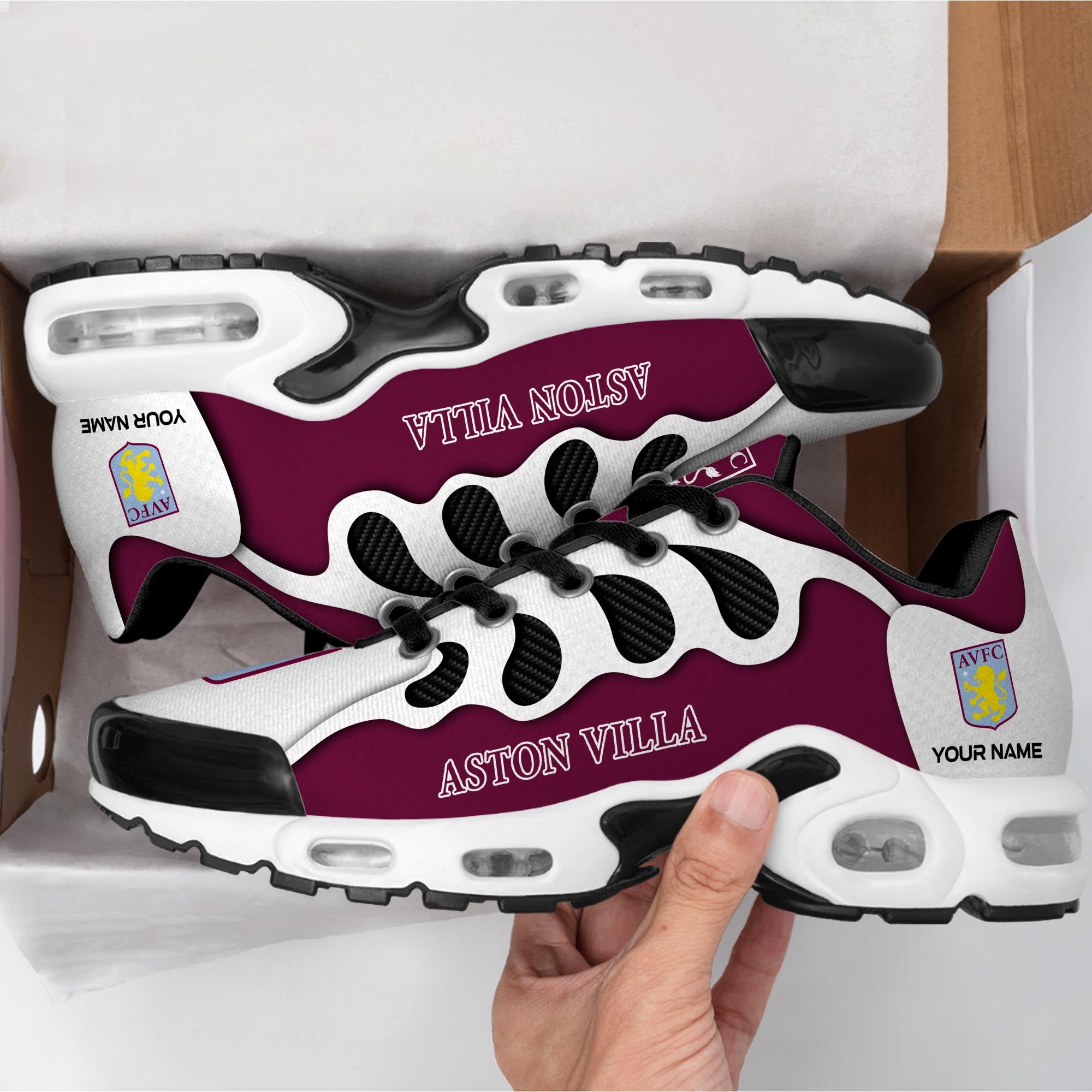 Ideafootwear Aston Villa TN Shoes Sneakers For Men And Women