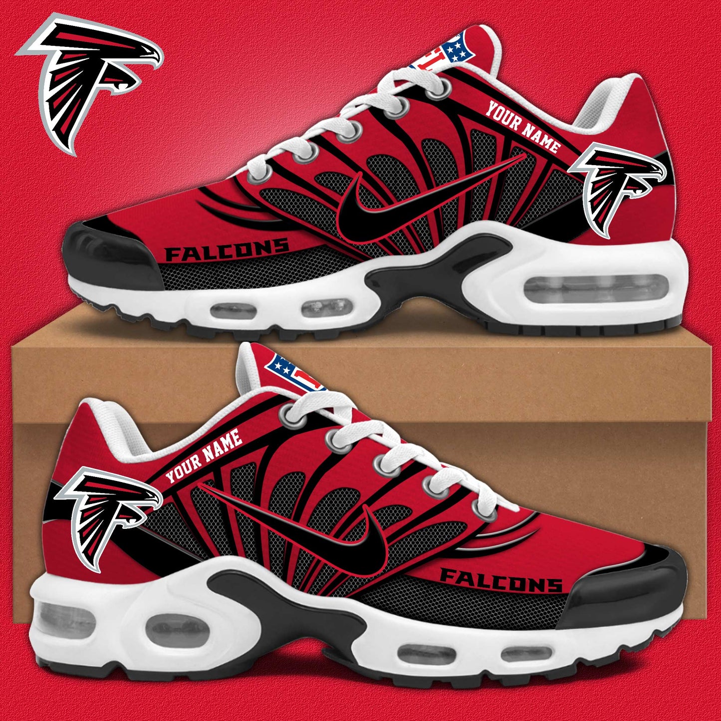 Ideafootwear Atlanta Falcons TN Shoes Sneakers For Men And Women