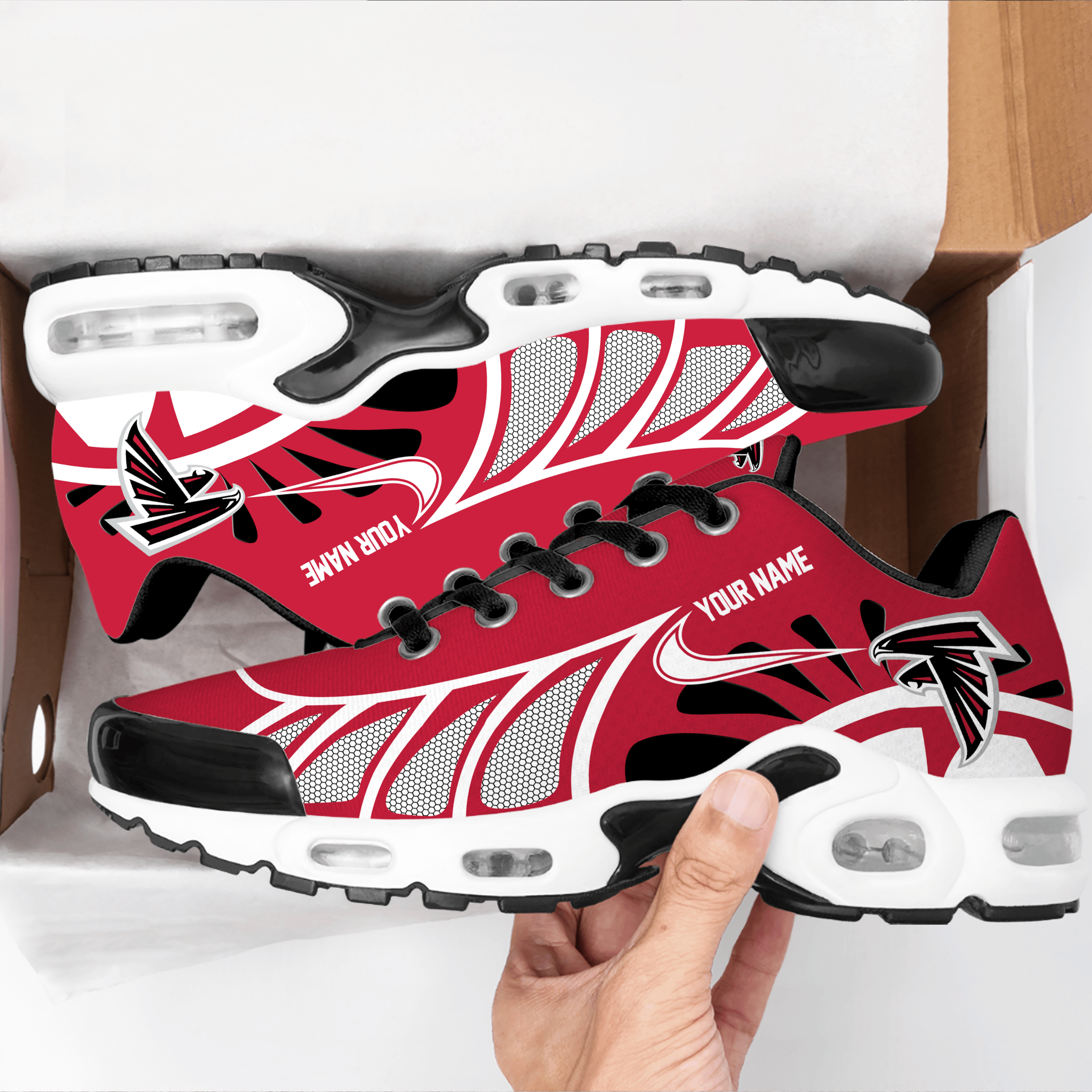 Ideafootwear Atlanta Falcons TN Shoes Sneakers For Men And Women