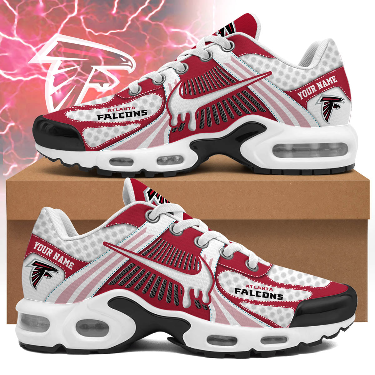 Ideafootwear Atlanta Falcons TN Shoes Sneakers For Men And Women