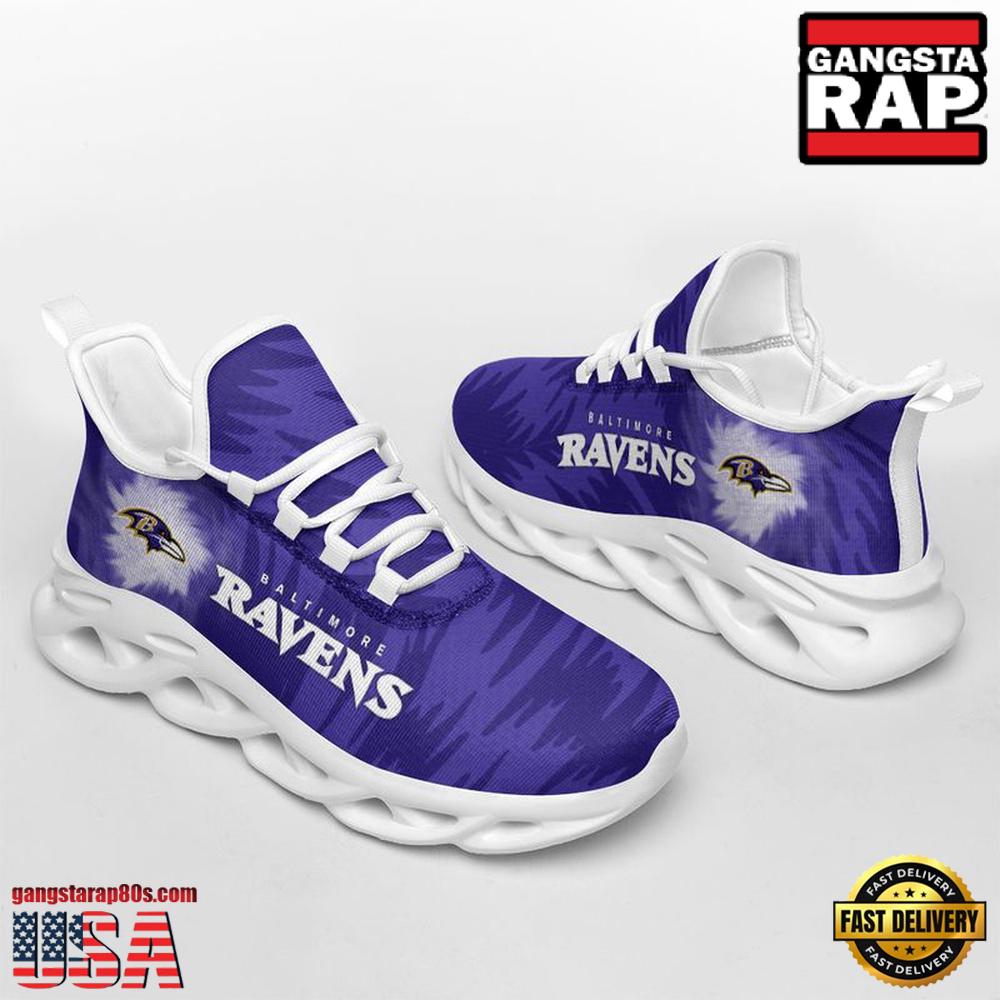 Ideafootwear Baltimore Ravens Max Soul Shoes Sneakers For Men And Women