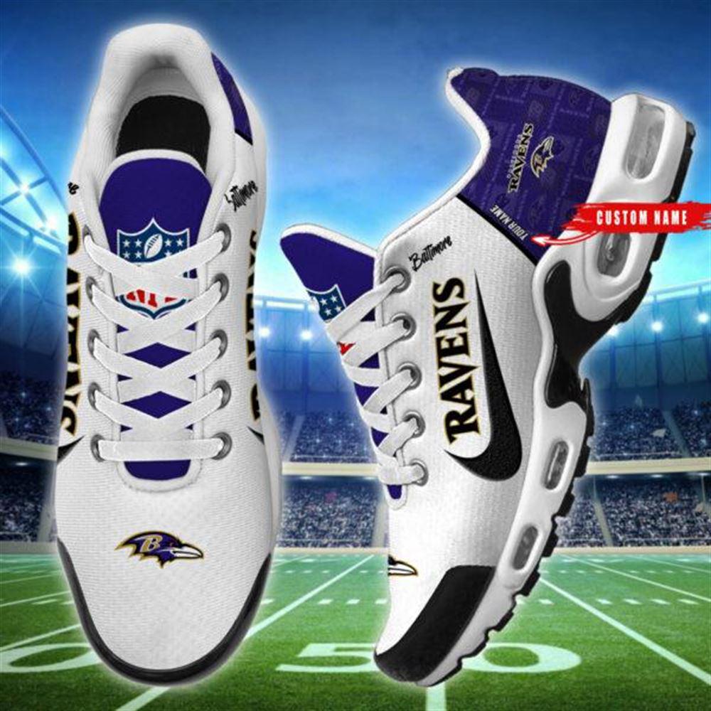 Ideafootwear Baltimore Ravens TN Shoes Sneakers For Men And Women