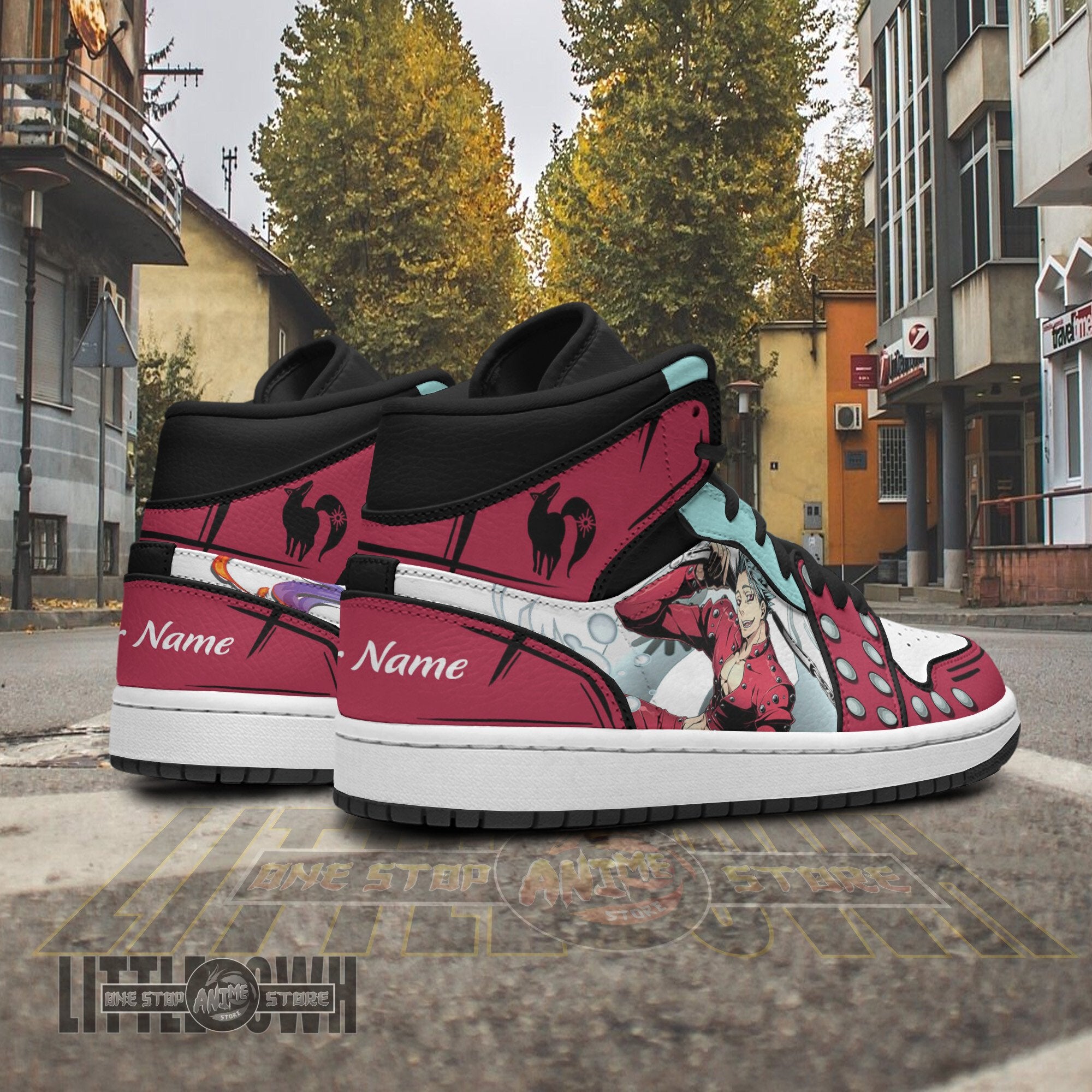 Ideafootwear Ban AJ1 High Sneakers Shoes For Men And Women