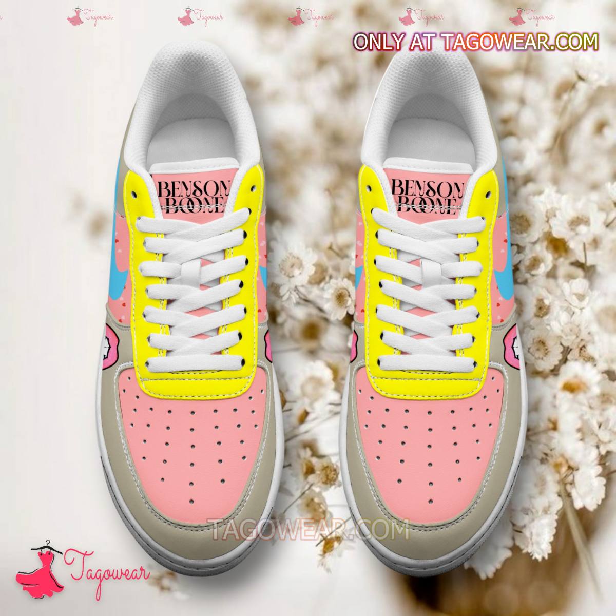 Ideafootwear Benson Boone Air Low-Top Sneakers Shoes For Men And Women 3