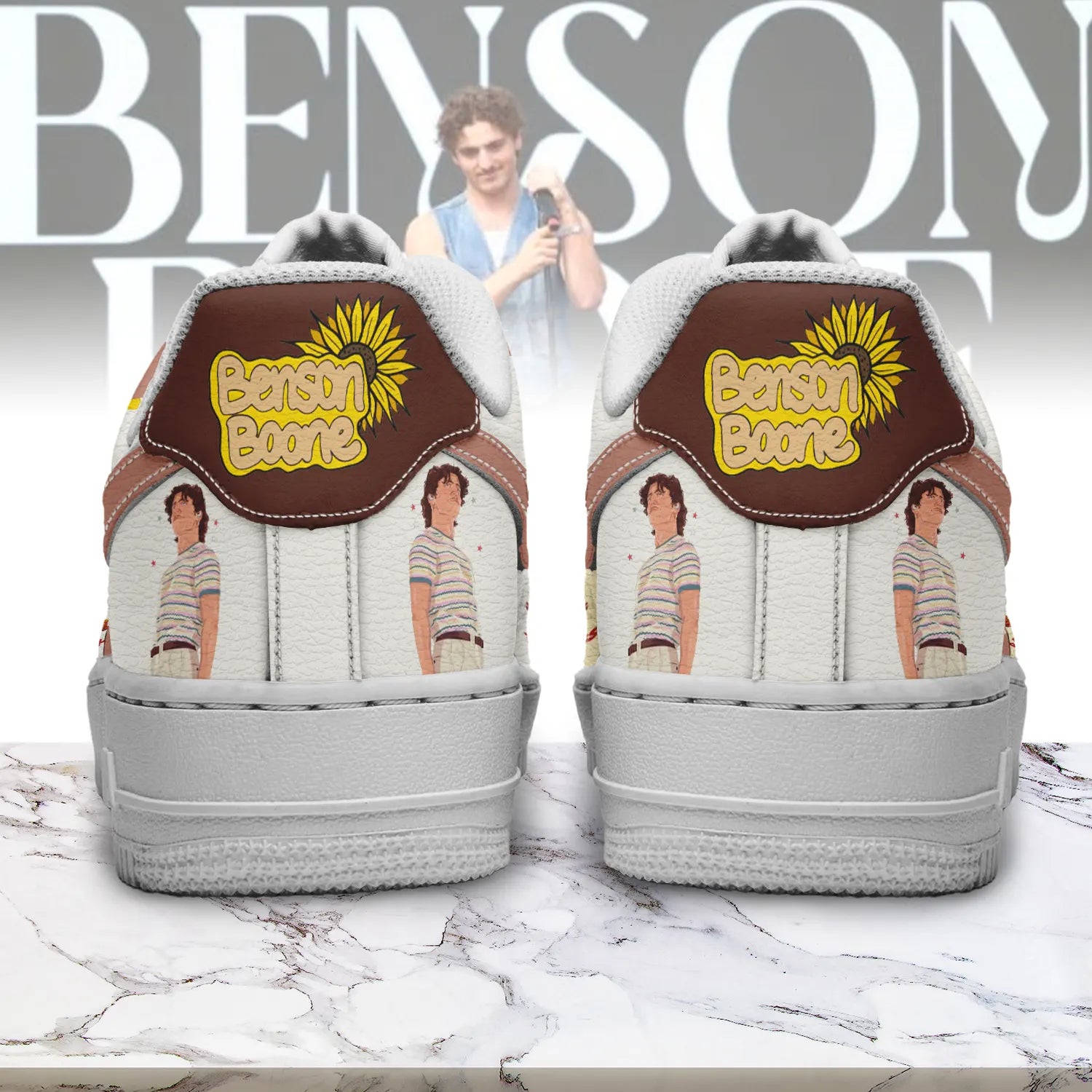 Ideafootwear Benson Boone Air Low-Top Sneakers Shoes For Men And Women 3