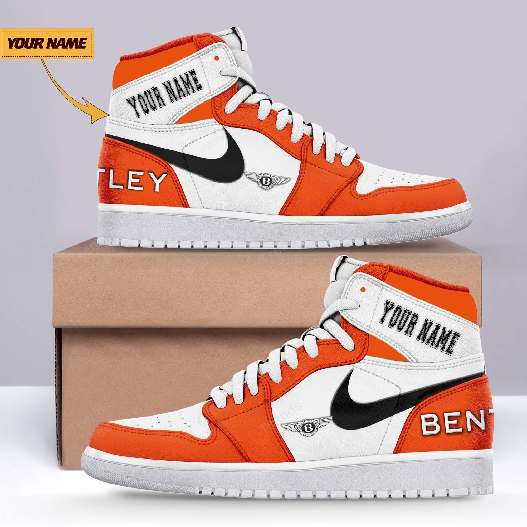 Ideafootwear Bentley AJ1 High Sneakers Shoes For Men And Women