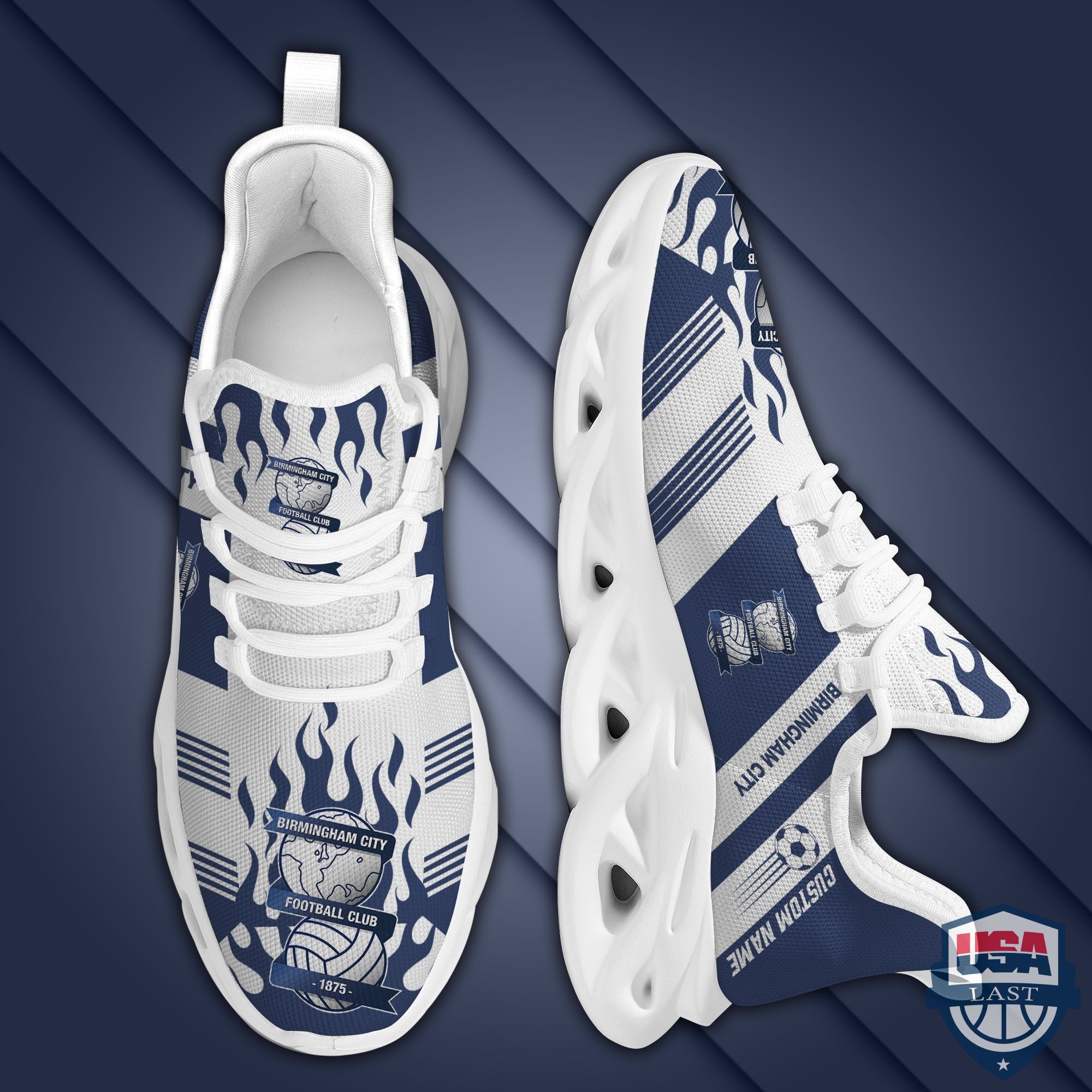Ideafootwear Birmingham City Max Soul Shoes Sneakers For Men And Women