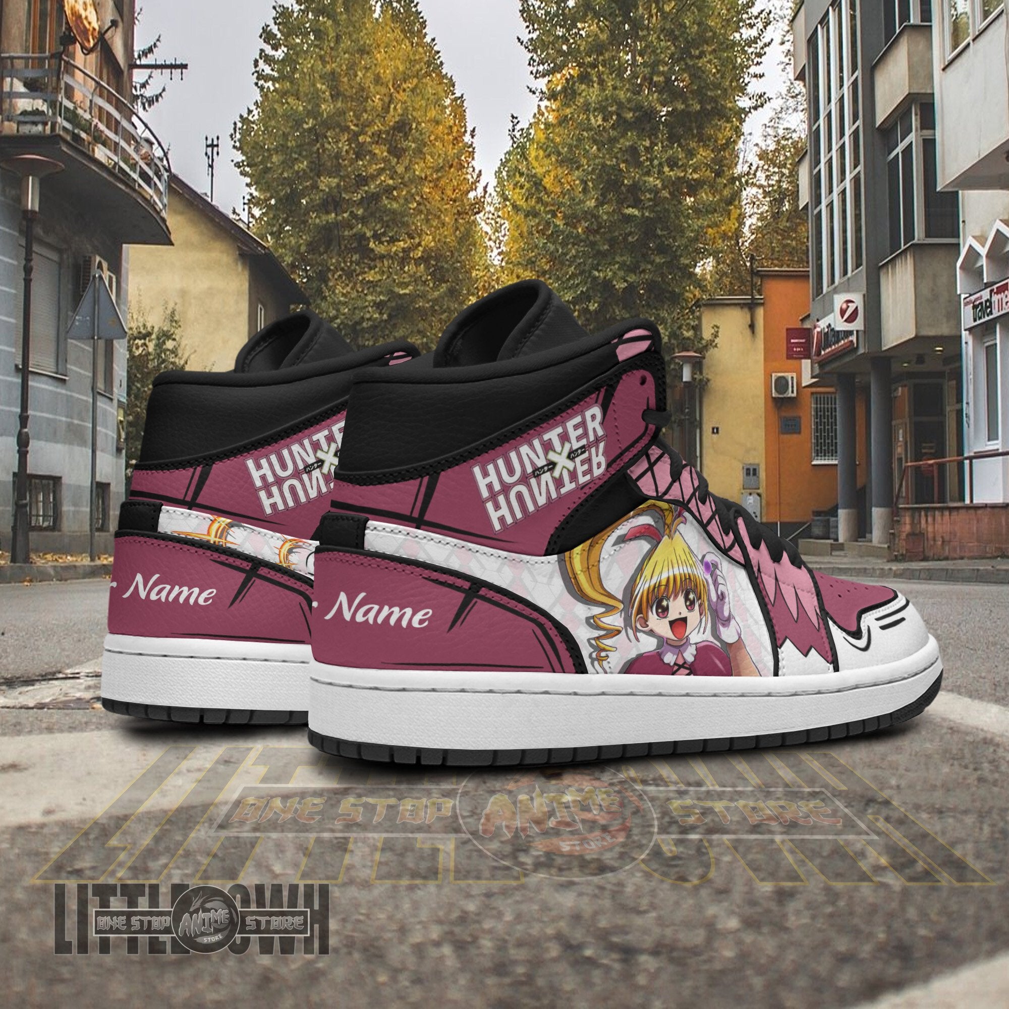 Ideafootwear Biscuit Krueger AJ1 High Sneakers Shoes For Men And Women