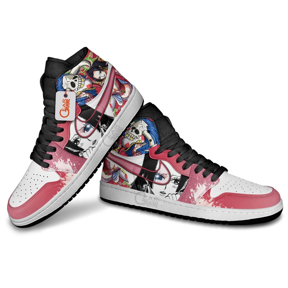 Ideafootwear Boa Hancock AJ1 High Sneakers Shoes For Men And Women