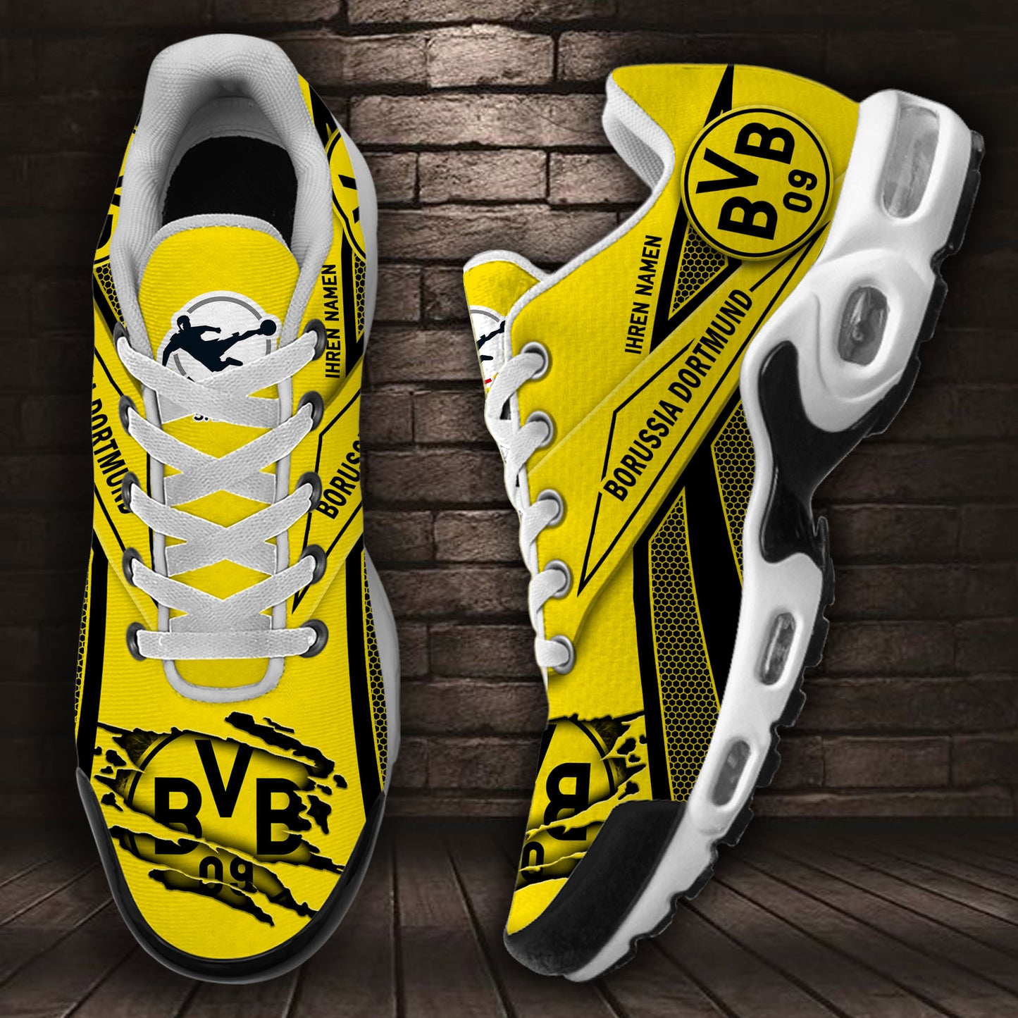 Ideafootwear Borussia Dortmund II TN Shoes Sneakers For Men And Women