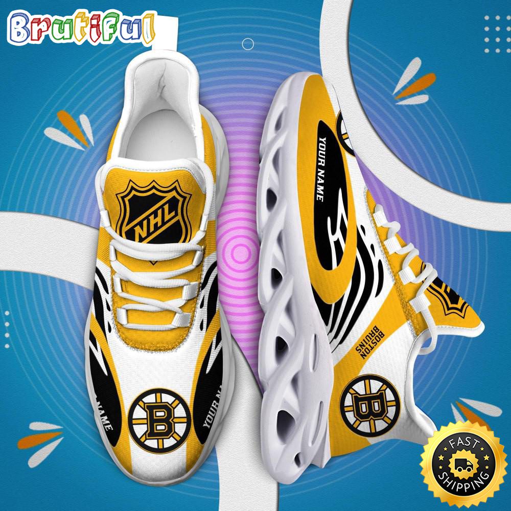 Ideafootwear Boston bruins Max Soul Shoes Sneakers For Men And Women