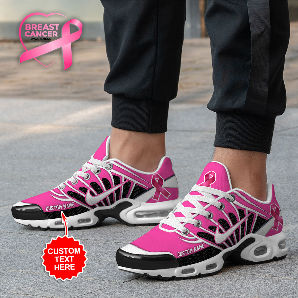 Ideafootwear Breast Cancer Awareness TN Shoes Sneakers For Men And Women
