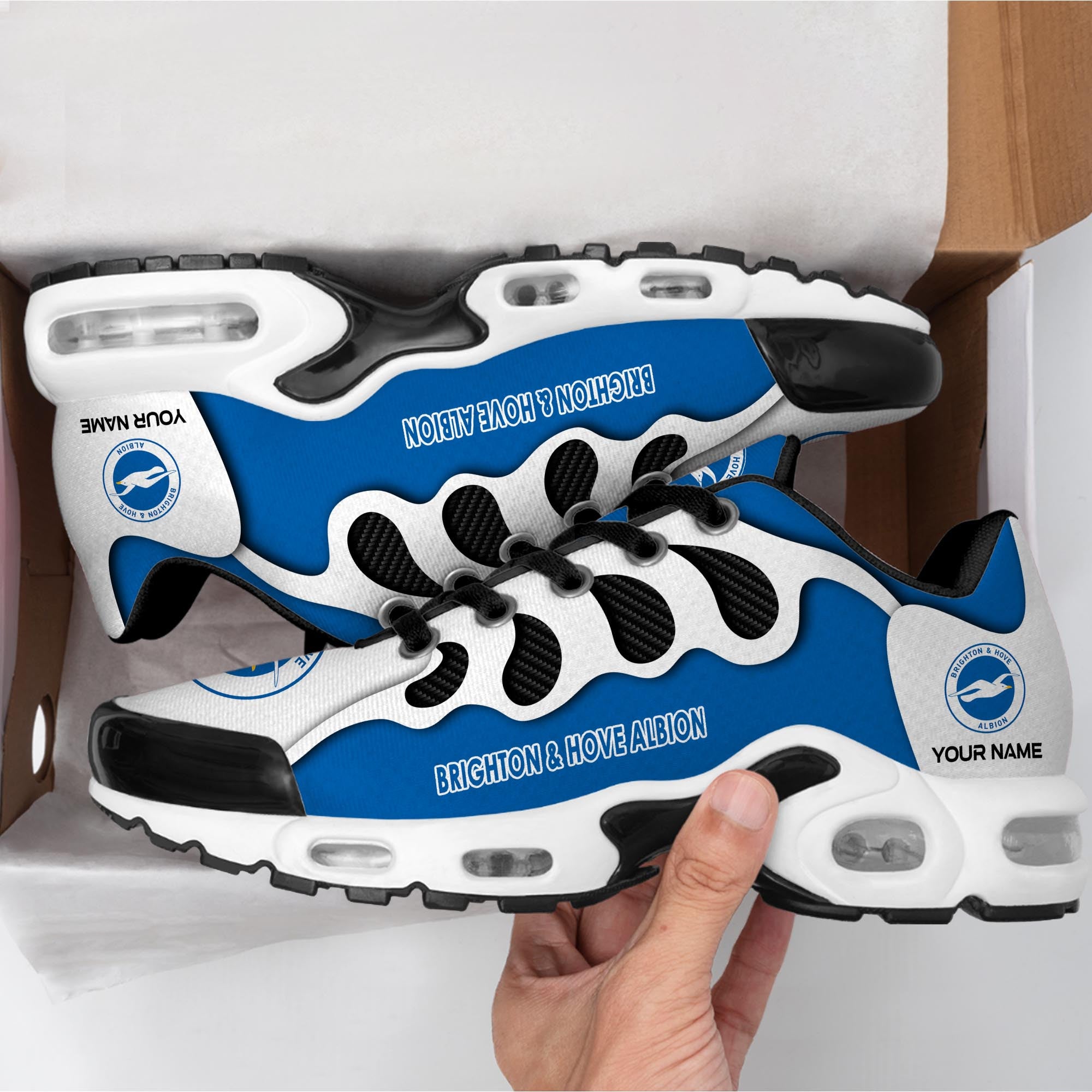 Ideafootwear Brighton & Hove Albion F.C TN Shoes Sneakers For Men And Women