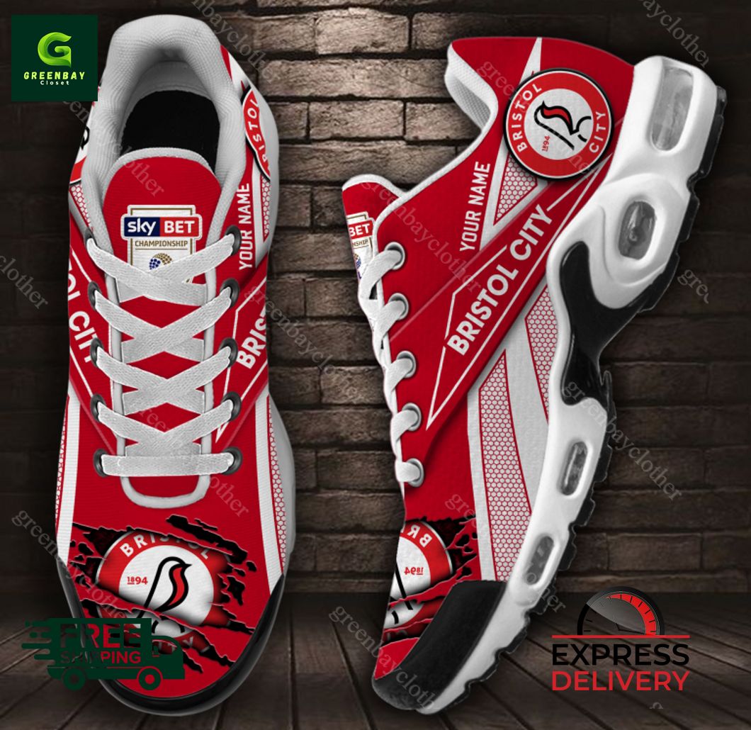 Ideafootwear Bristol City FC TN Shoes Sneakers For Men And Women