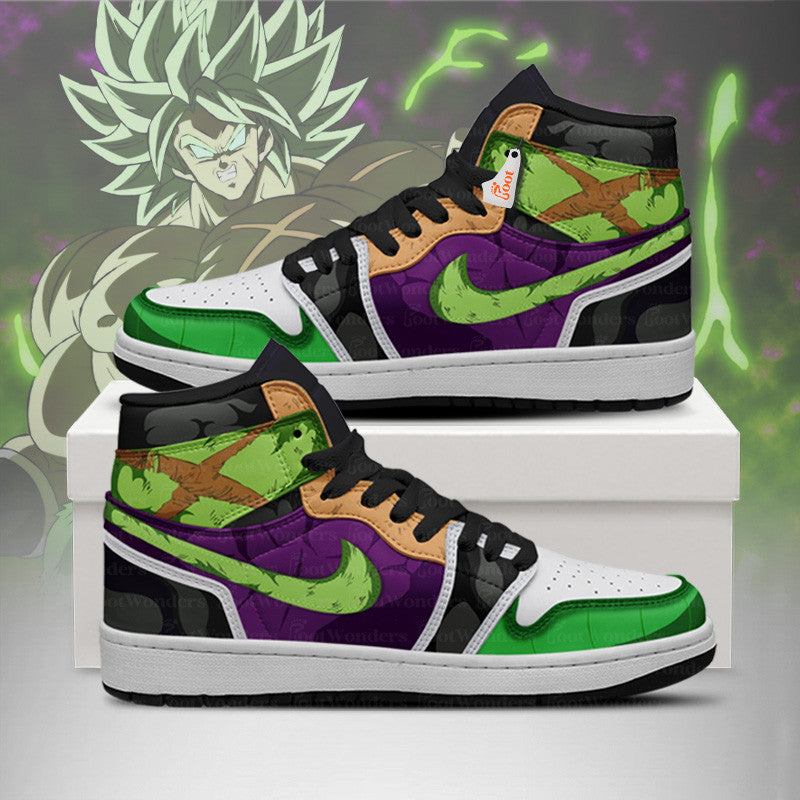 Ideafootwear Broly AJ1 High Sneakers Shoes For Men And Women