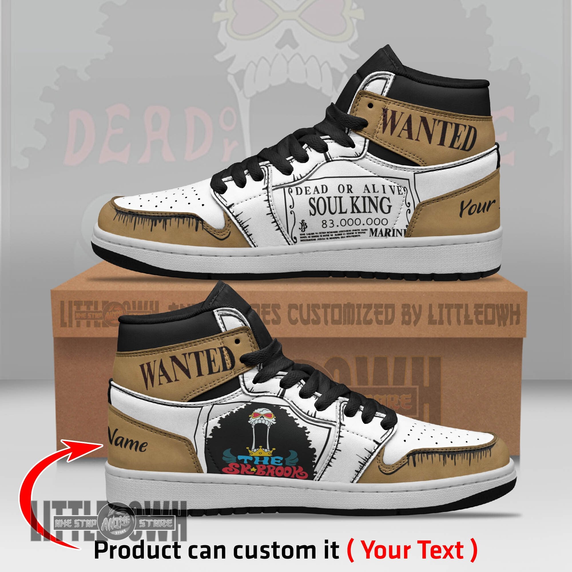 Ideafootwear Brook AJ1 High Sneakers Shoes For Men And Women