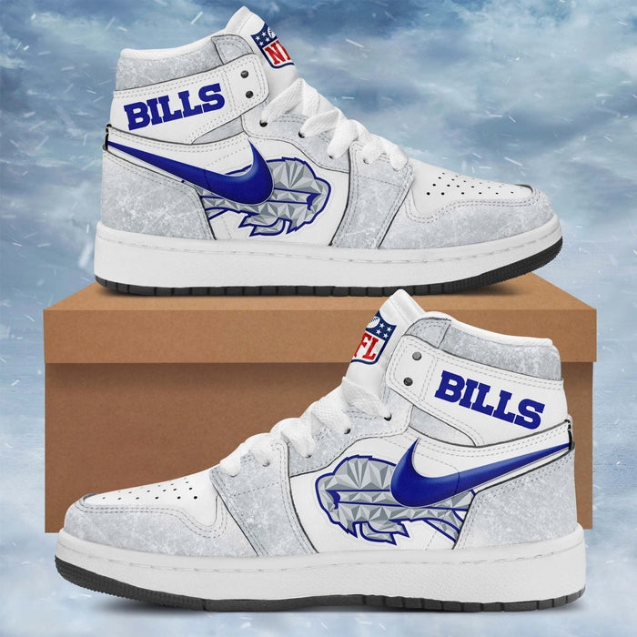 Ideafootwear Buffalo Bills AJ1 High Sneakers Shoes For Men And Women