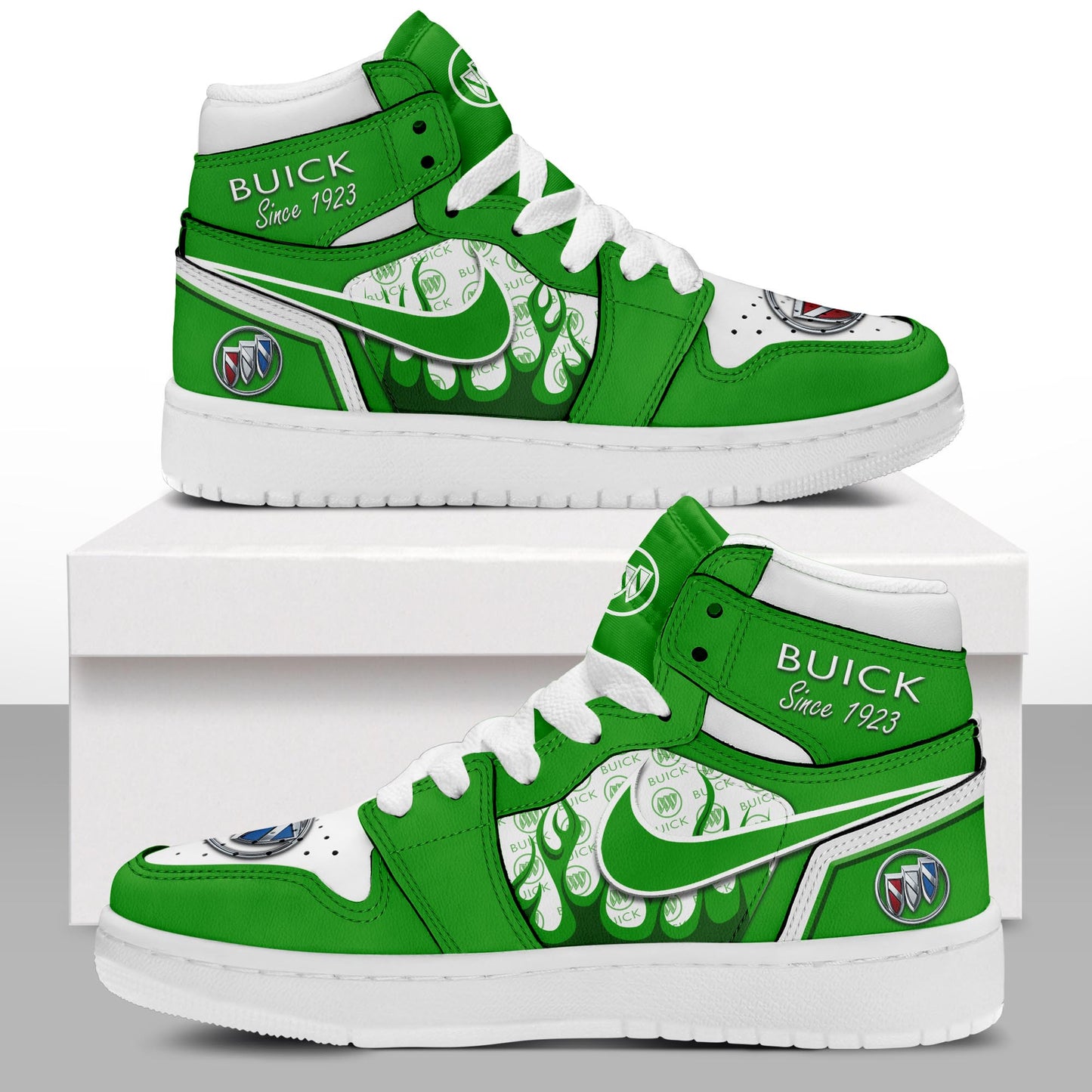 Ideafootwear Buick AJ1 High Sneakers Shoes For Men And Women