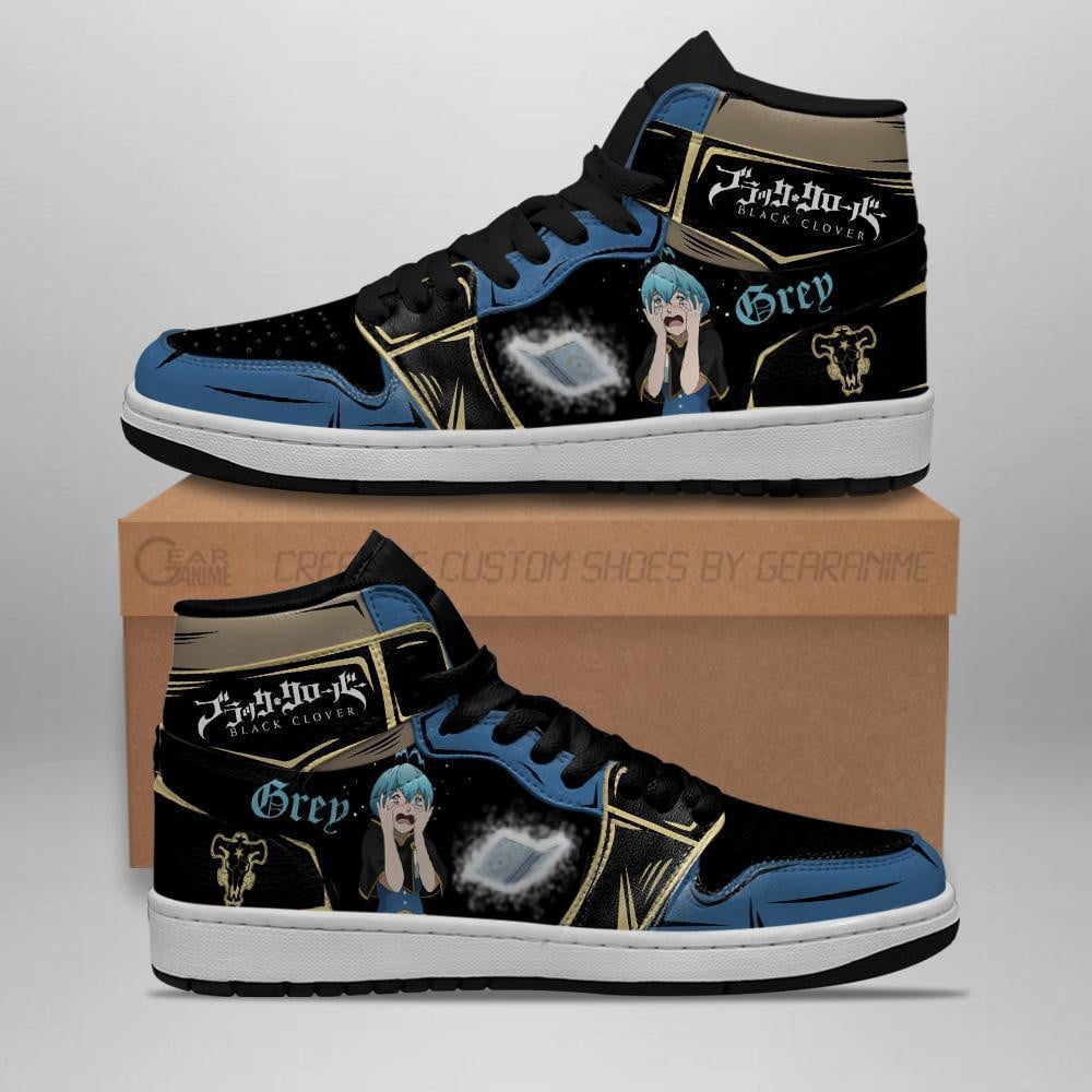 Ideafootwear Bull Grey AJ1 High Sneakers Shoes For Men And Women