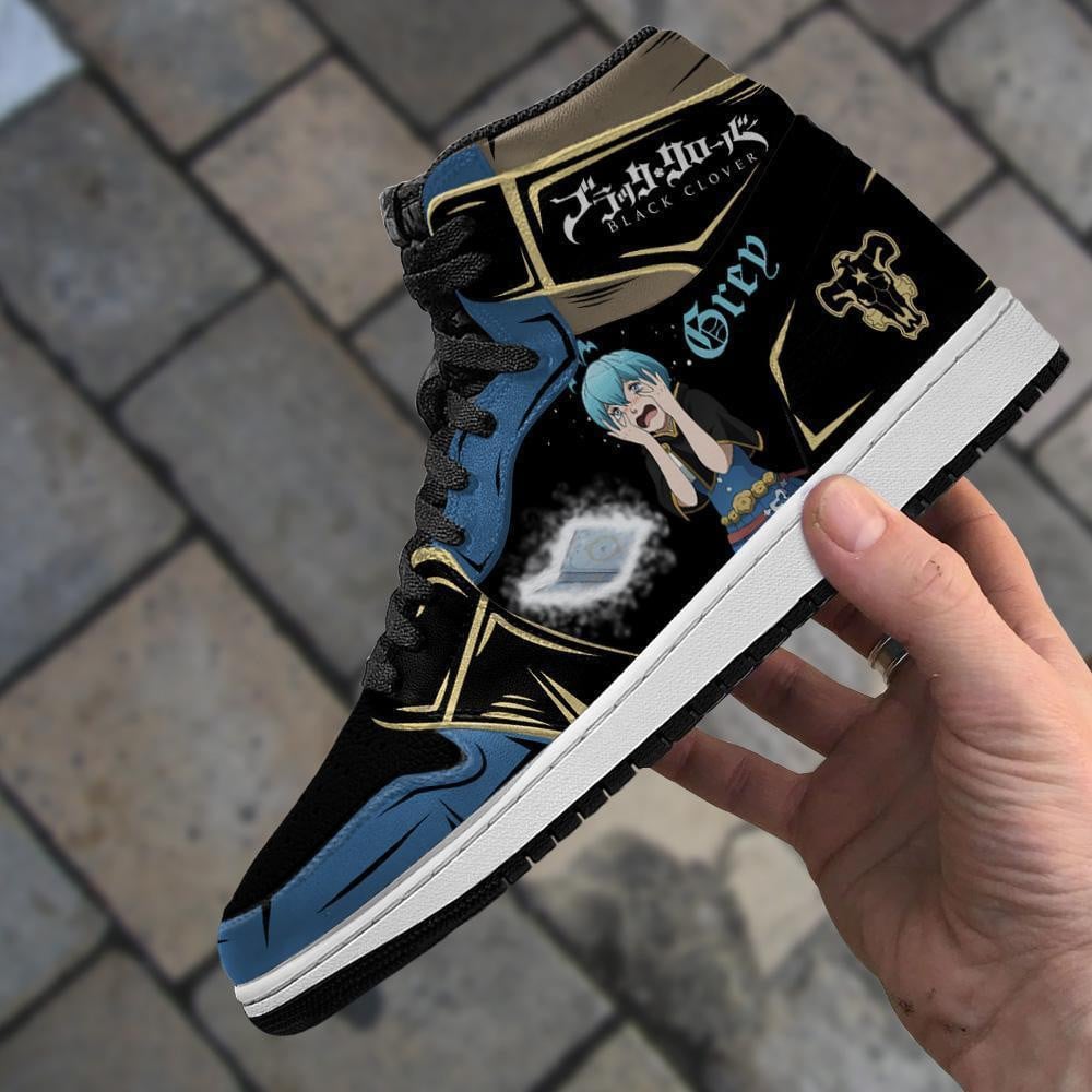 Ideafootwear Bull Grey AJ1 High Sneakers Shoes For Men And Women