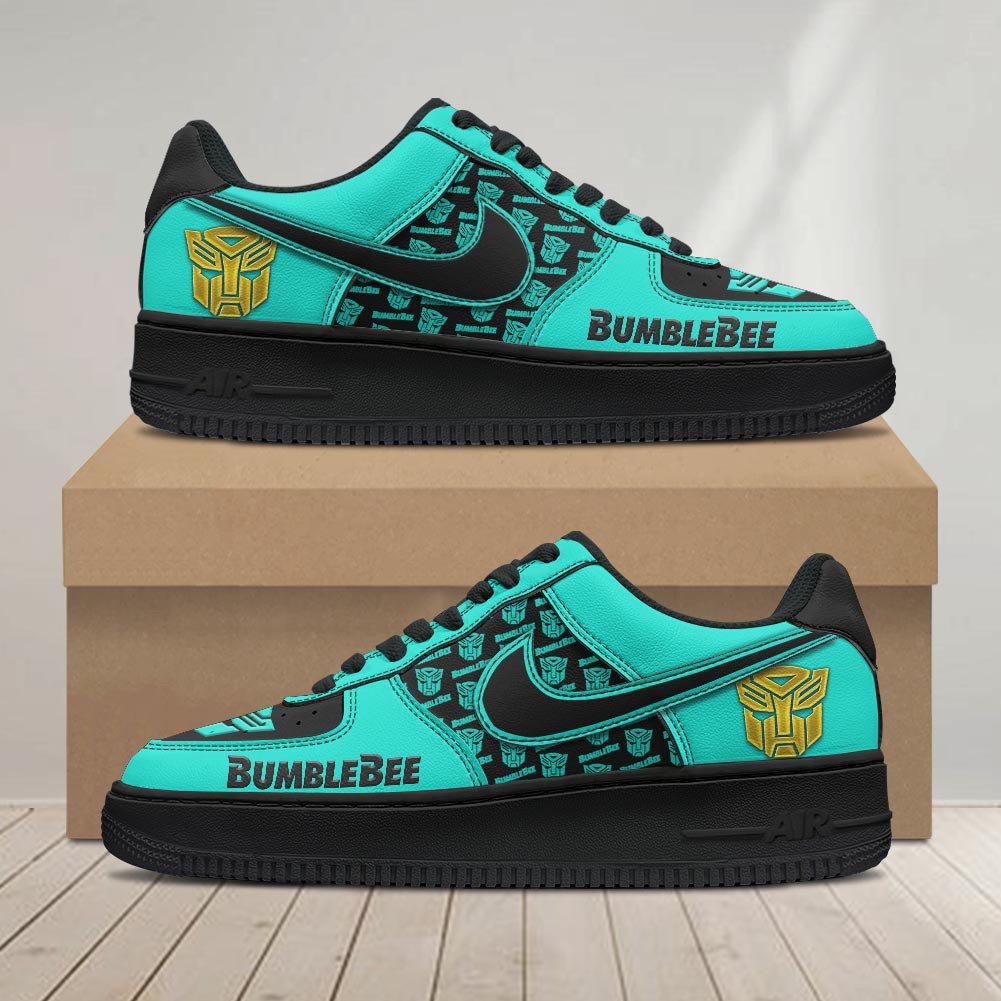Ideafootwear Bumblebee Air Low-Top Sneakers Shoes For Men And Women 1