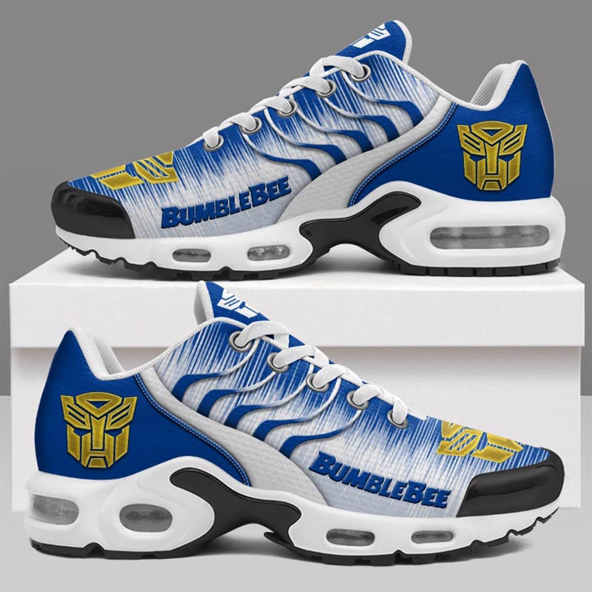 Ideafootwear Bumblebee TN Shoes Sneakers For Men And Women