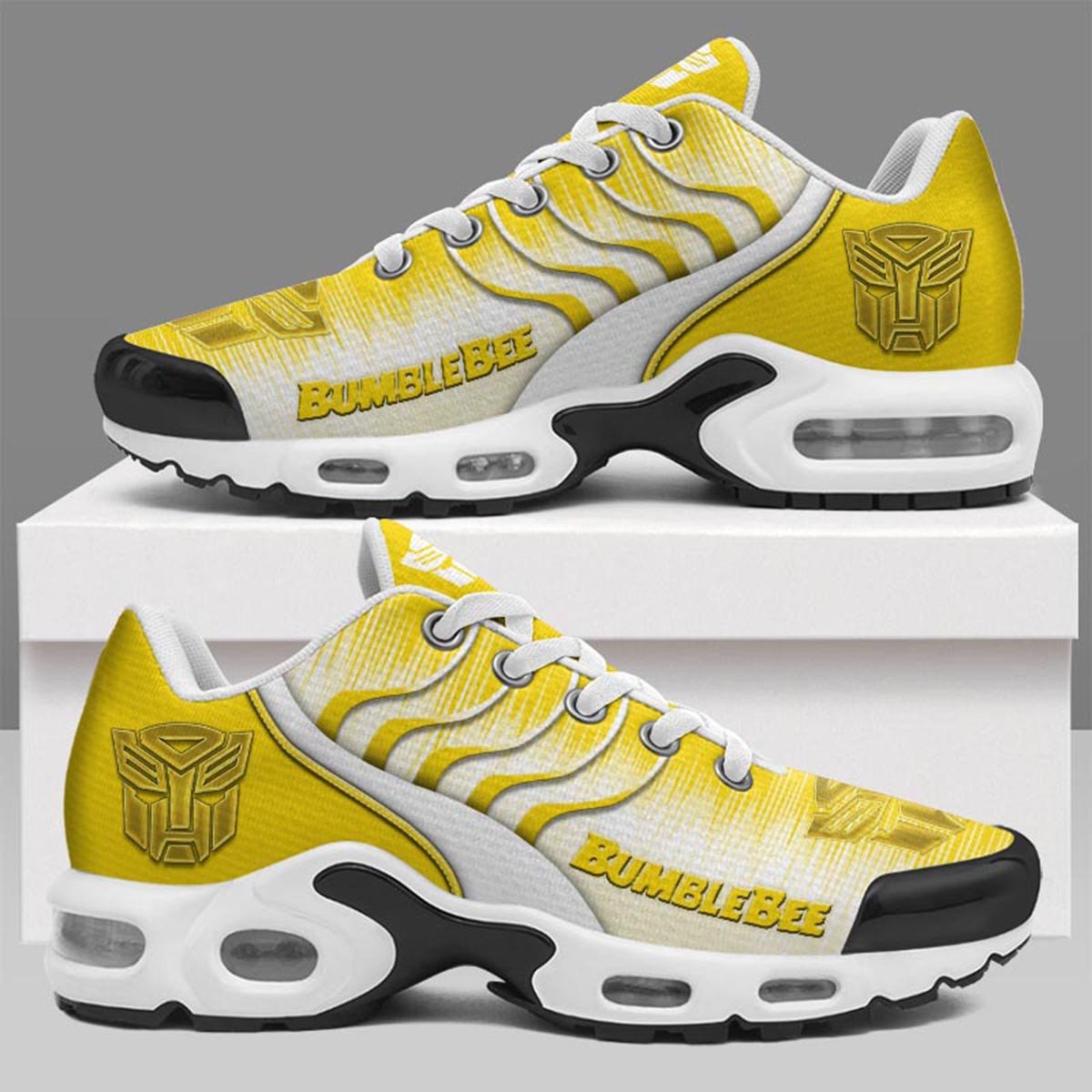 Ideafootwear Bumblebee TN Shoes Sneakers For Men And Women