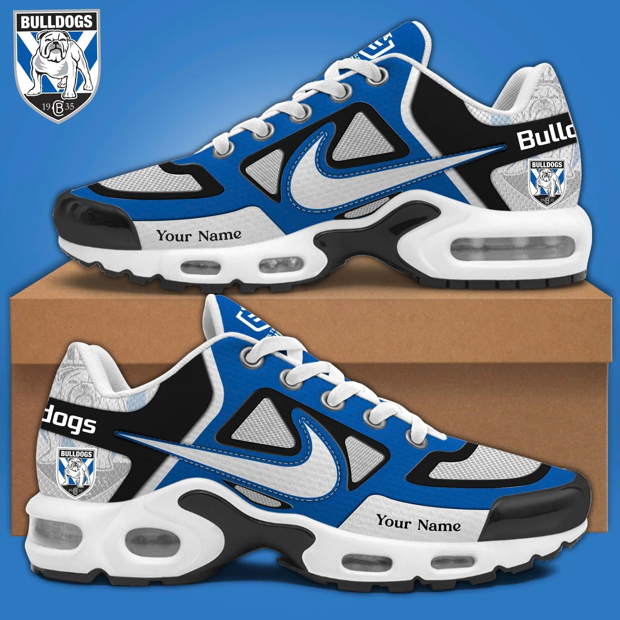 Ideafootwear Canterbury Bulldogs TN Shoes Sneakers For Men And Women