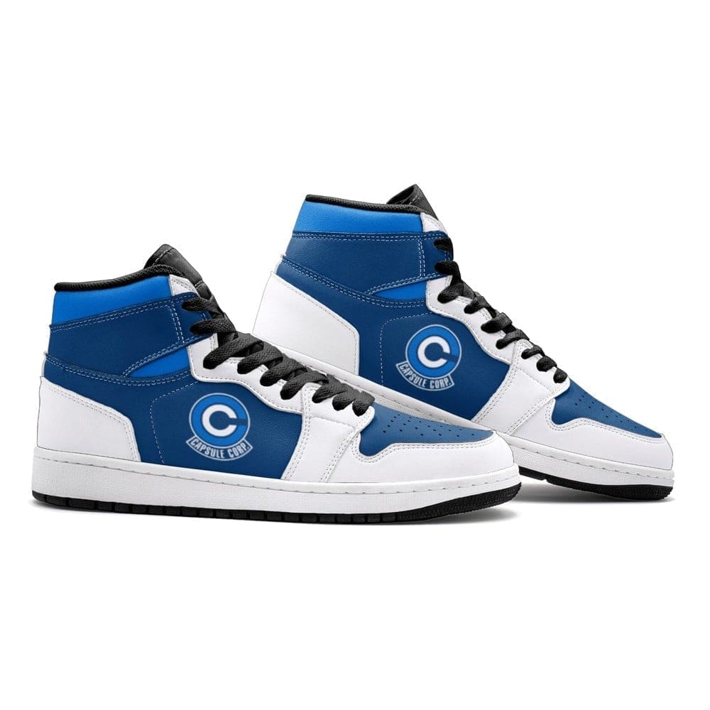 Ideafootwear Capsule Corp. Dragonball Z AJ1 High Sneakers Shoes For Men And Women