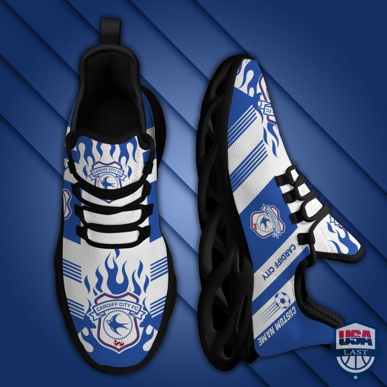 Ideafootwear Cardiff City Max Soul Shoes Sneakers For Men And Women