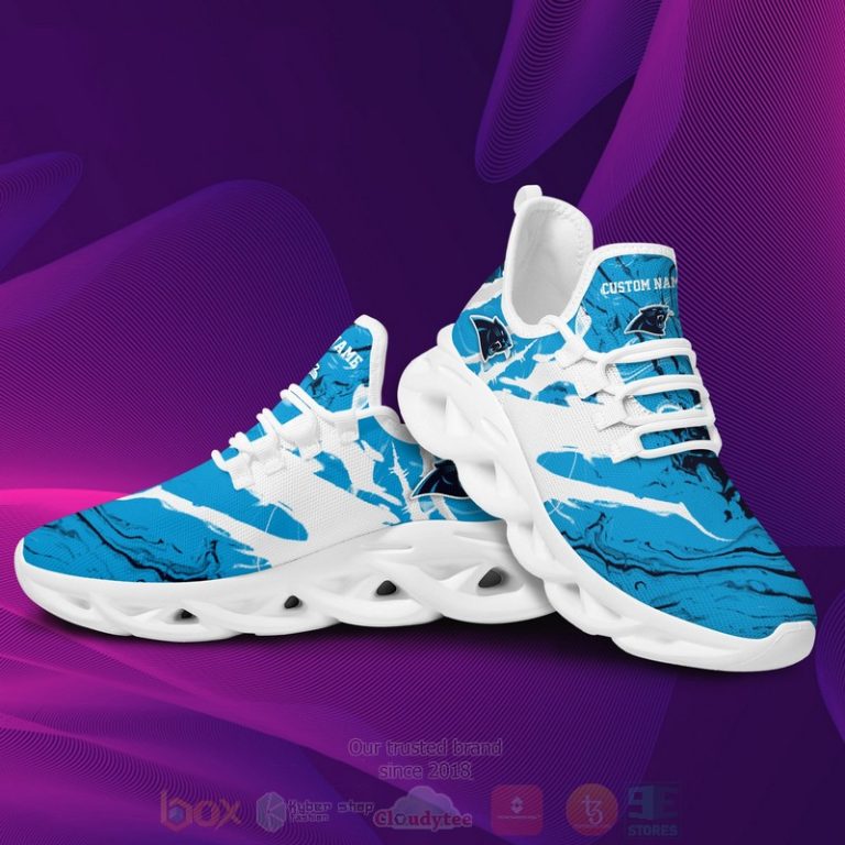Ideafootwear Carolina Panthers Max Soul Shoes Sneakers For Men And Women