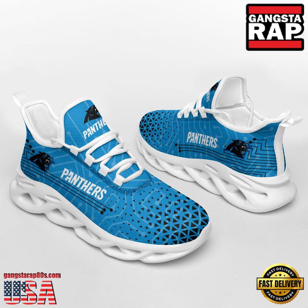 Ideafootwear Carolina Panthers Max Soul Shoes Sneakers For Men And Women