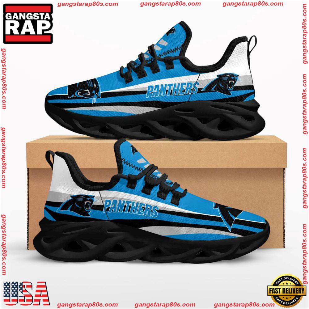 Ideafootwear Carolina Panthers Max Soul Shoes Sneakers For Men And Women