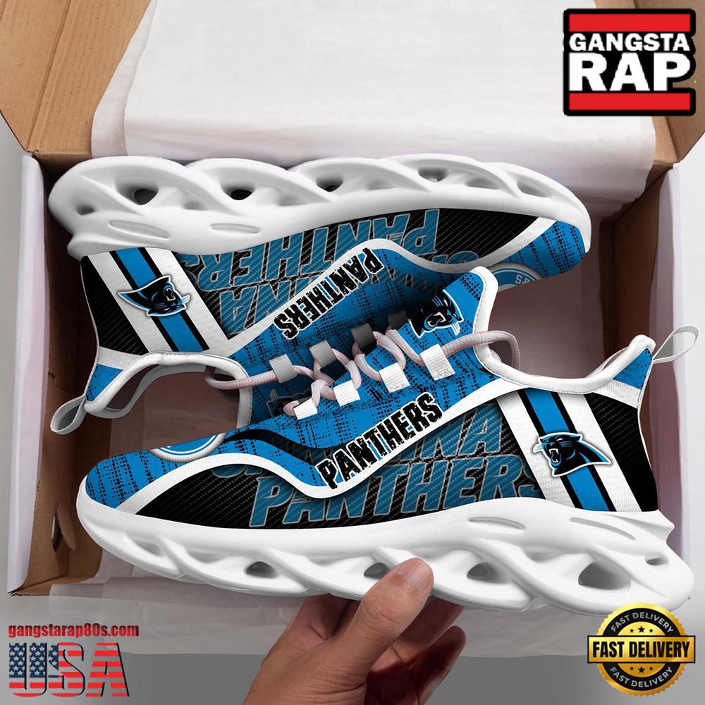 Ideafootwear Carolina Panthers Max Soul Shoes Sneakers For Men And Women