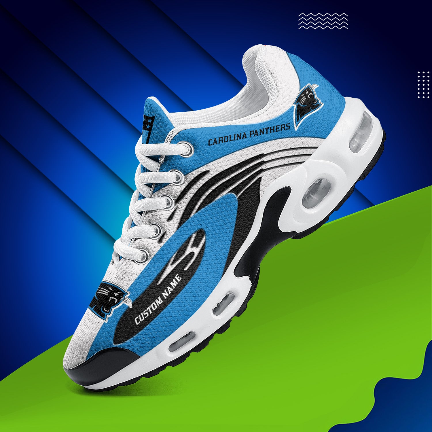 Ideafootwear Carolina Panthers TN Shoes Sneakers For Men And Women