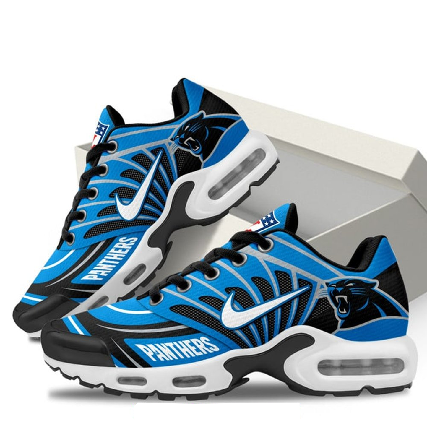 Ideafootwear Carolina Panthers TN Shoes Sneakers For Men And Women