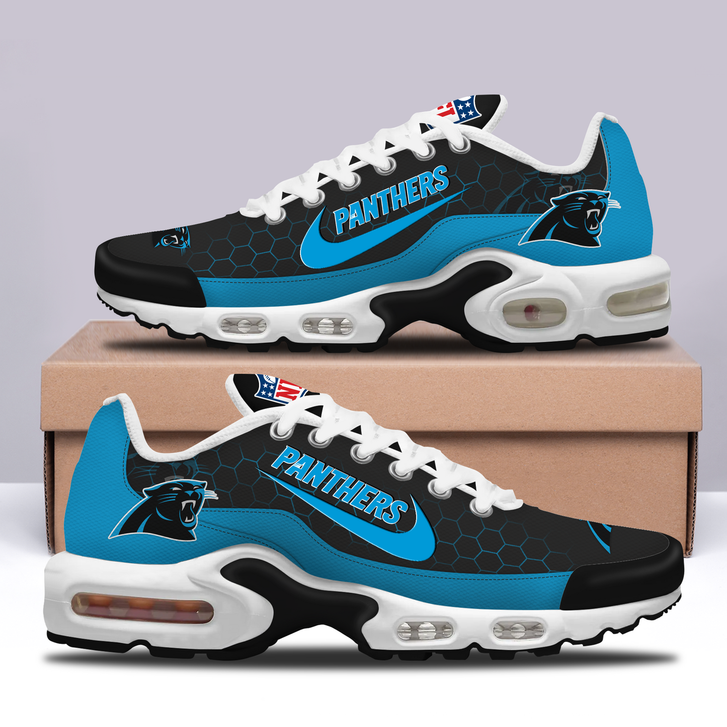 Ideafootwear Carolina Panthers TN Shoes Sneakers For Men And Women