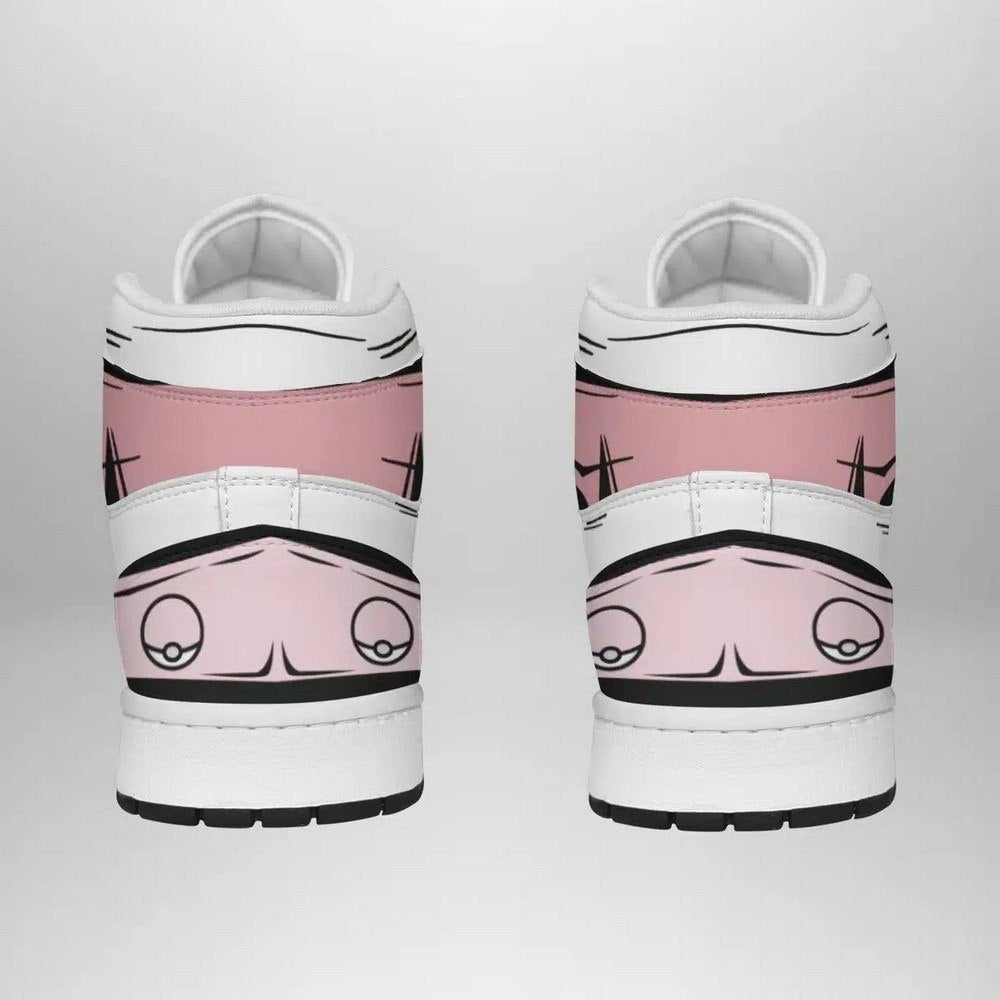 Ideafootwear Chansey Pokemon AJ1 High Sneakers Shoes For Men And Women