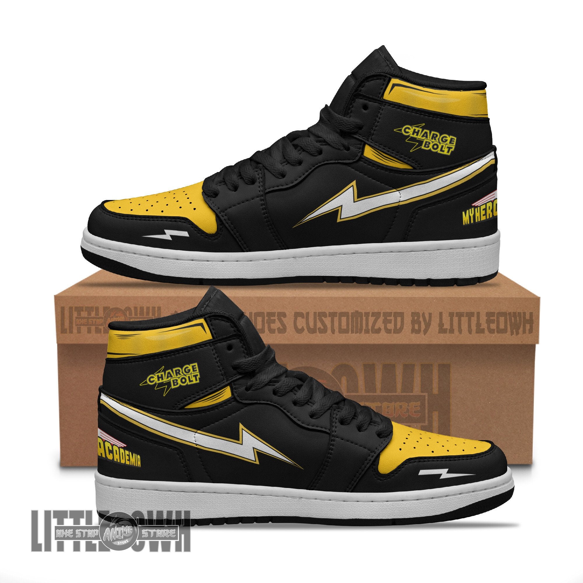 Ideafootwear Chargebolt AJ1 High Sneakers Shoes For Men And Women