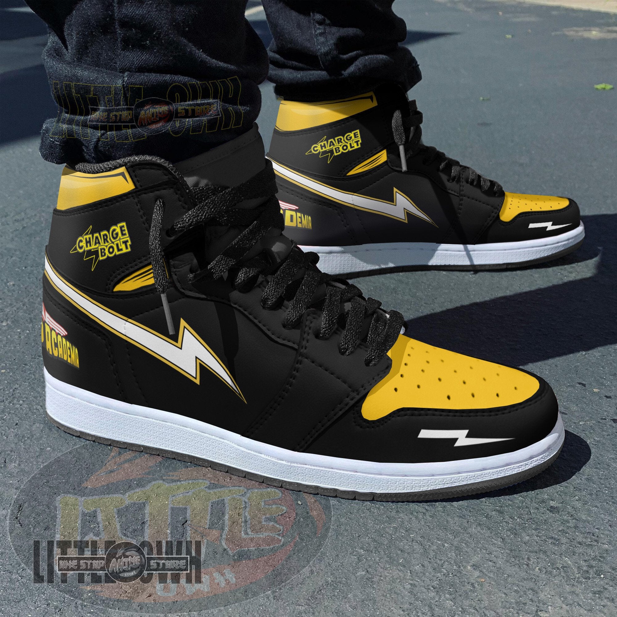 Ideafootwear Chargebolt AJ1 High Sneakers Shoes For Men And Women
