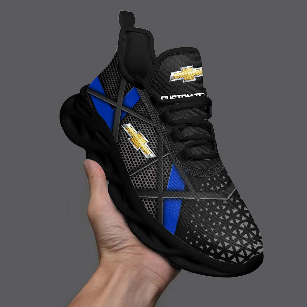 Ideafootwear Chevrolet Blue Max Soul Shoes Sneakers For Men And Women