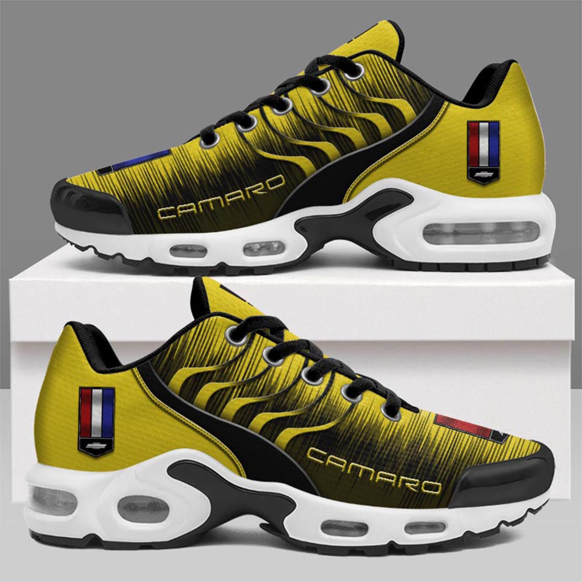 Ideafootwear Chevrolet Camaro TN Shoes Sneakers For Men And Women