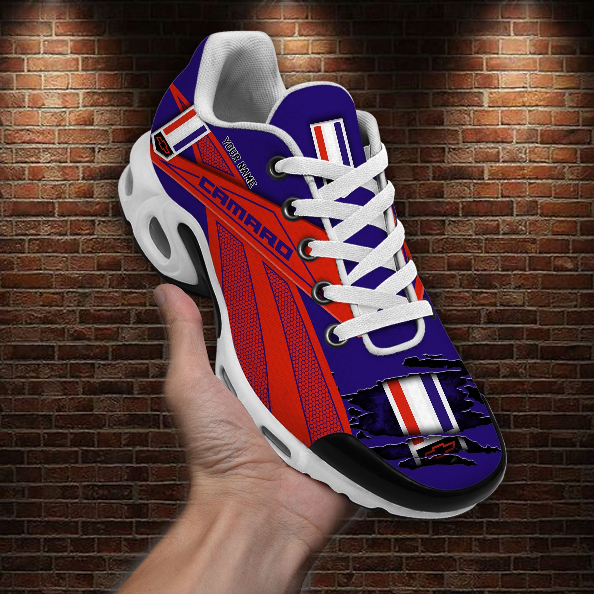 Ideafootwear Chevrolet Camaro TN Shoes Sneakers For Men And Women